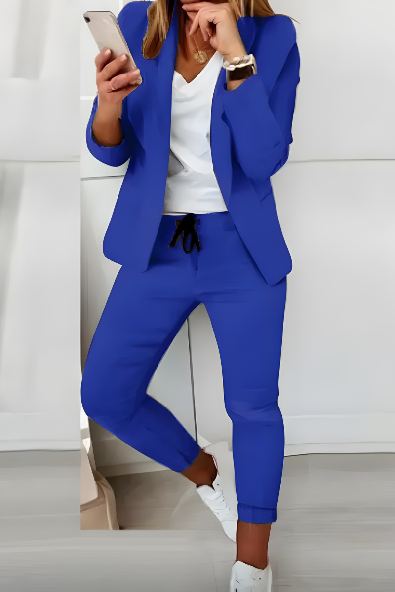 Amie™ | Elegant kavaj- och byxset