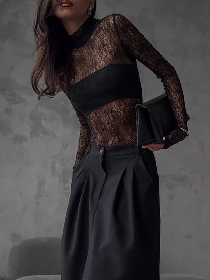 Lioréa™ | Chik plisserad lång kjol