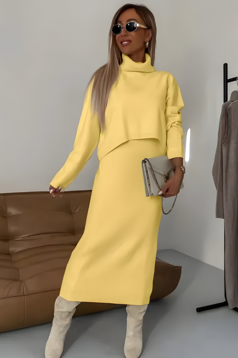 Mirea™ | Elegant stickad tvådelad set