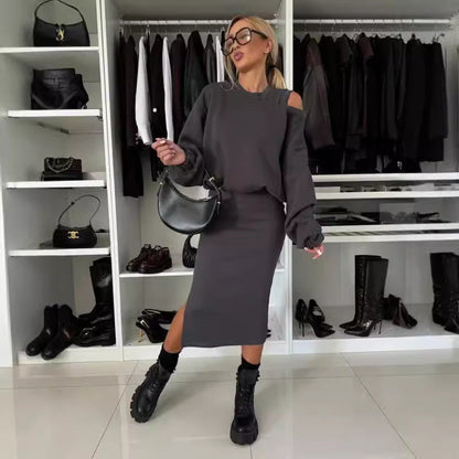 Maren™ | Elegant stickad tvådelad set