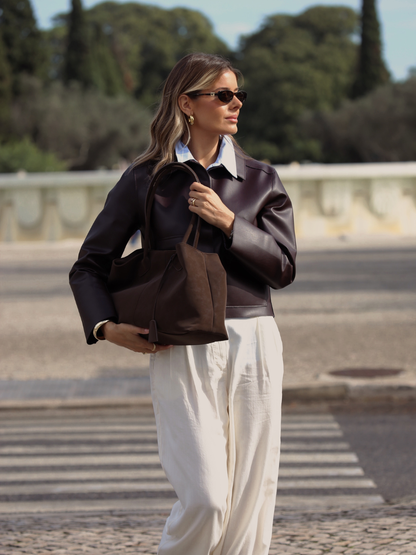 Marlen™ | Stilren rymlig axelväska