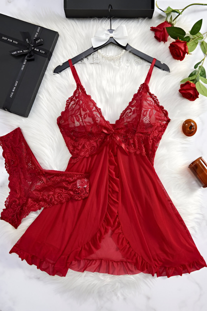 Orin™ | Bekvämt Sexigt Spets-Lingerieset