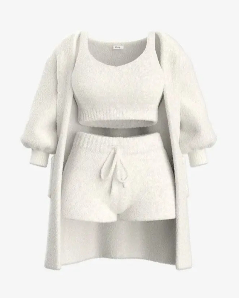 Lucia’s™ | Bekväm 3-delad Pyjamasuppsättning