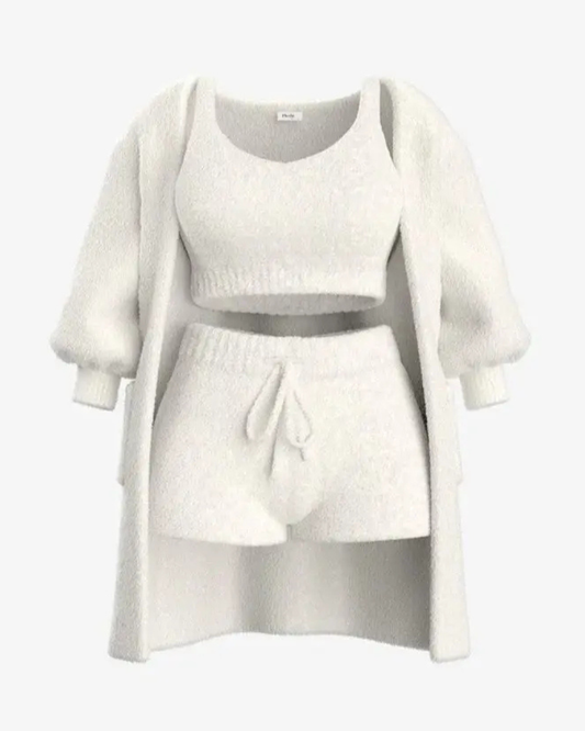 Lucia’s™ | Bekväm 3-delad Pyjamasuppsättning