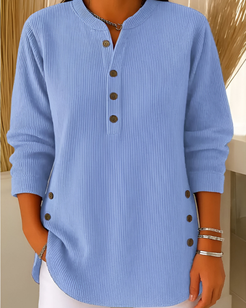 Neris™ | Modern Långärmad Stickad Tröja