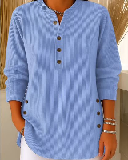 Neris™ | Modern Långärmad Stickad Tröja