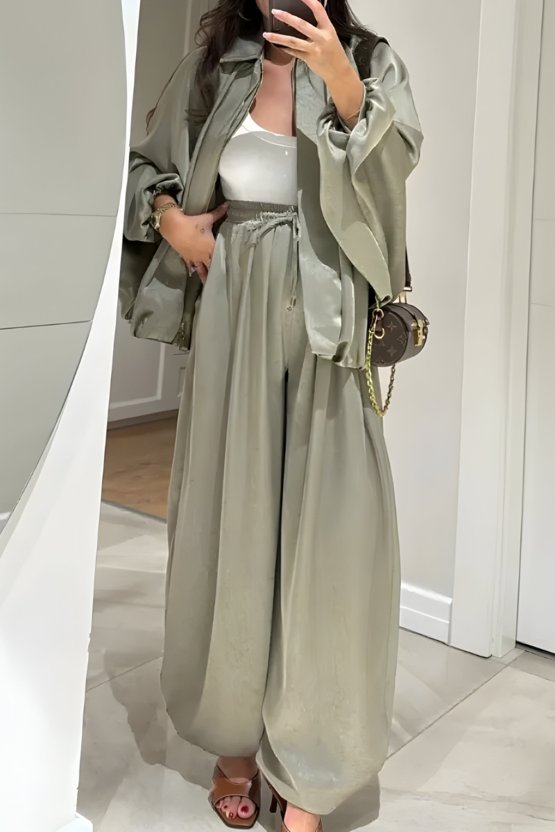 Elaris™ | Modern avslappnad lounge set med dragsko