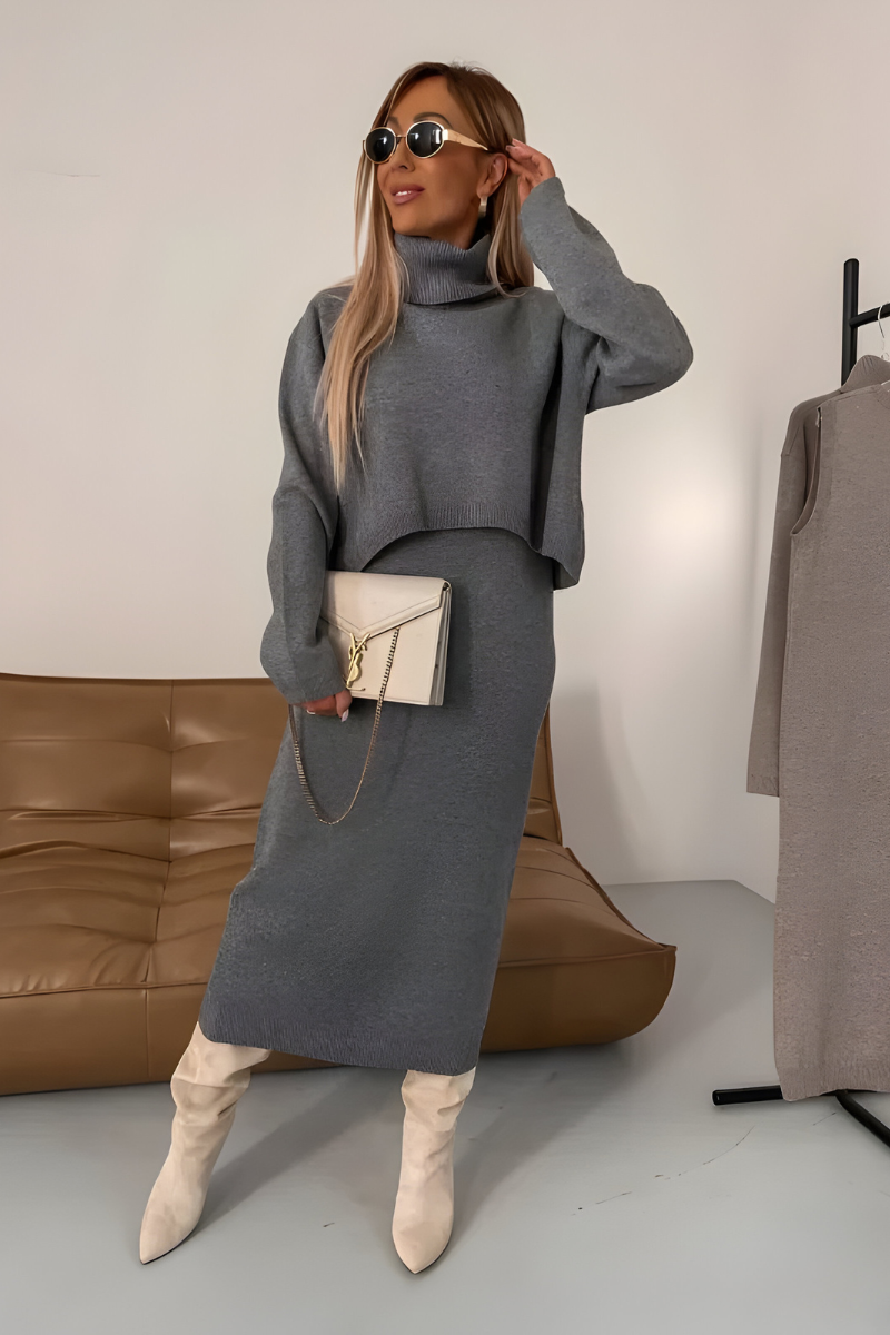 Mirea™ | Elegant stickad tvådelad set