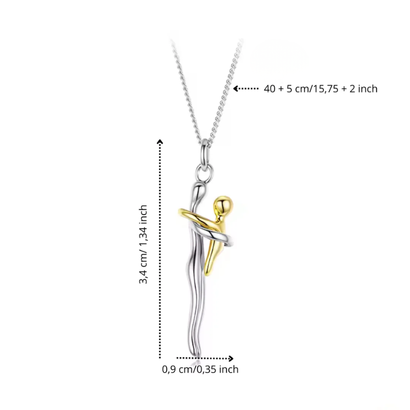 Lior™ | Symboliskt kärleksomfamnande halsband
