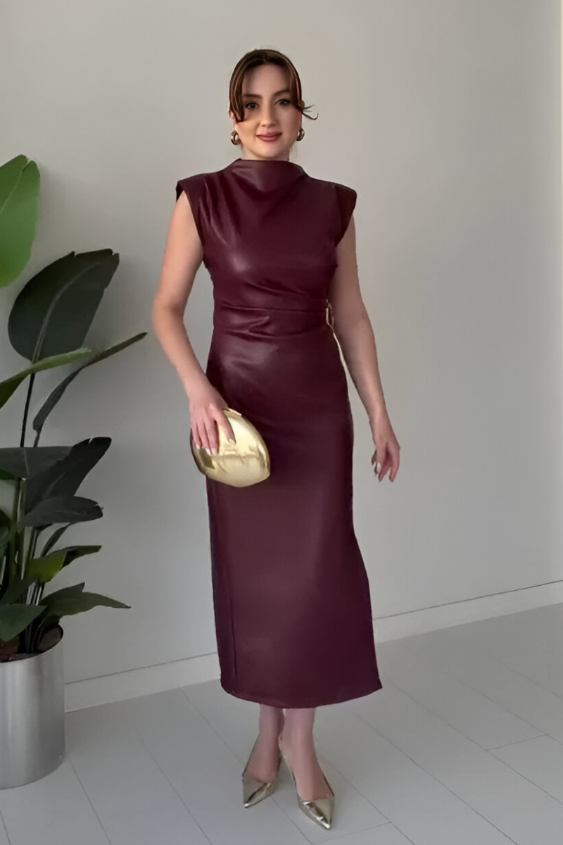 Sona™ | Modern ärmlös skinnklänning