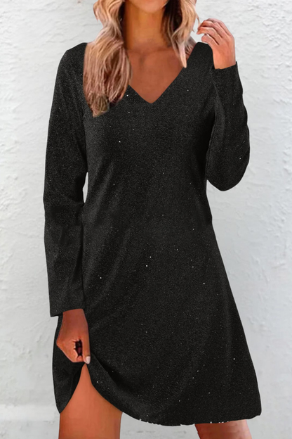 Elara™ | Stilig paljett mini klänning