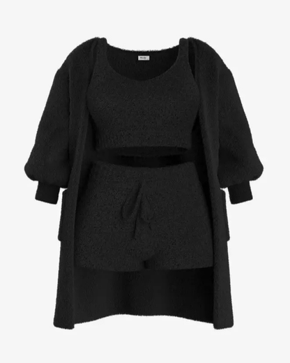 Lucia’s™ | Bekväm 3-delad Pyjamasuppsättning