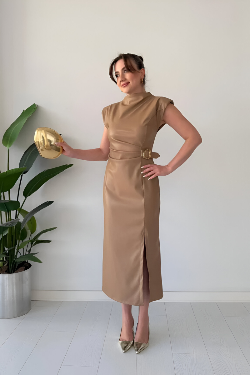 Sona™ | Modern ärmlös skinnklänning