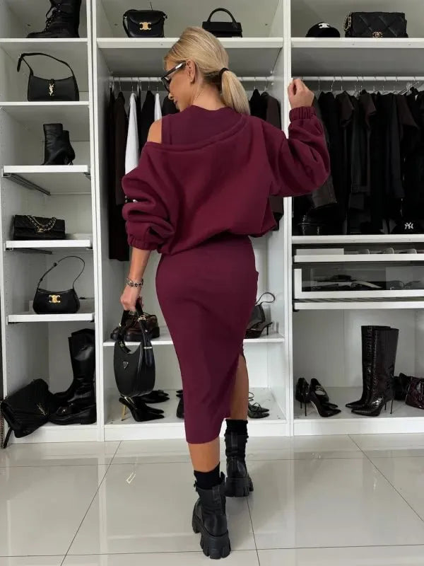 Maren™ | Elegant stickad tvådelad set