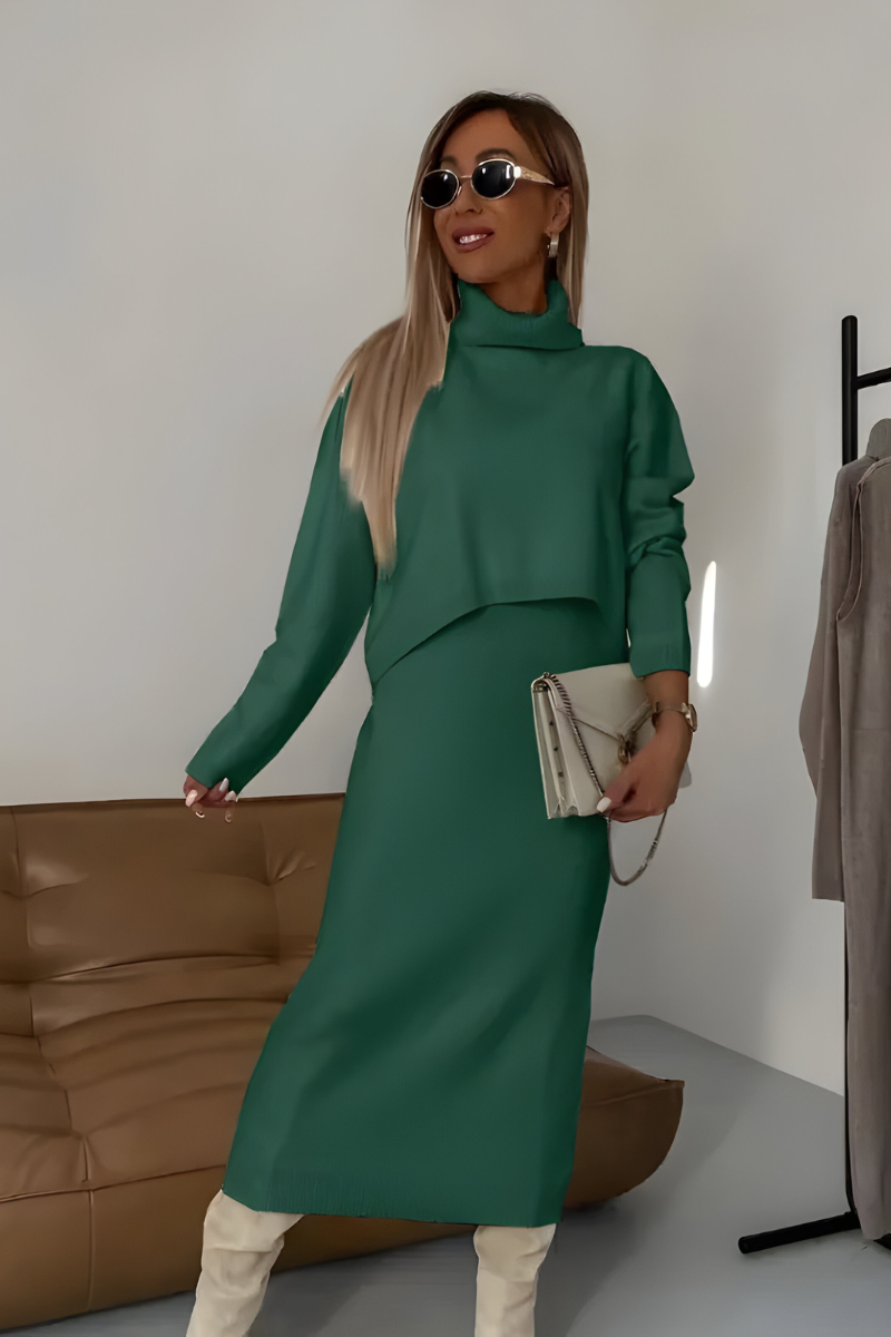 Mirea™ | Elegant stickad tvådelad set