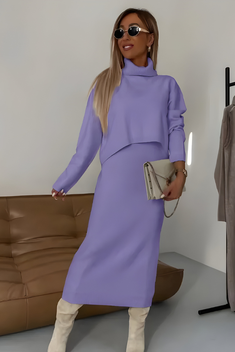 Mirea™ | Elegant stickad tvådelad set