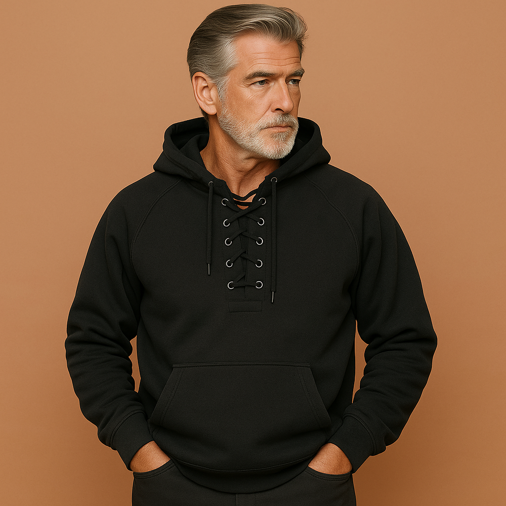 Lorin™ | Tuff hoodie med snörning