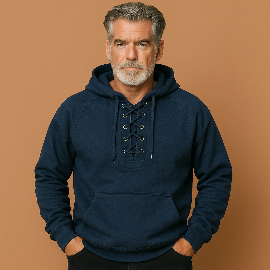 Lorin™ | Tuff hoodie med snörning