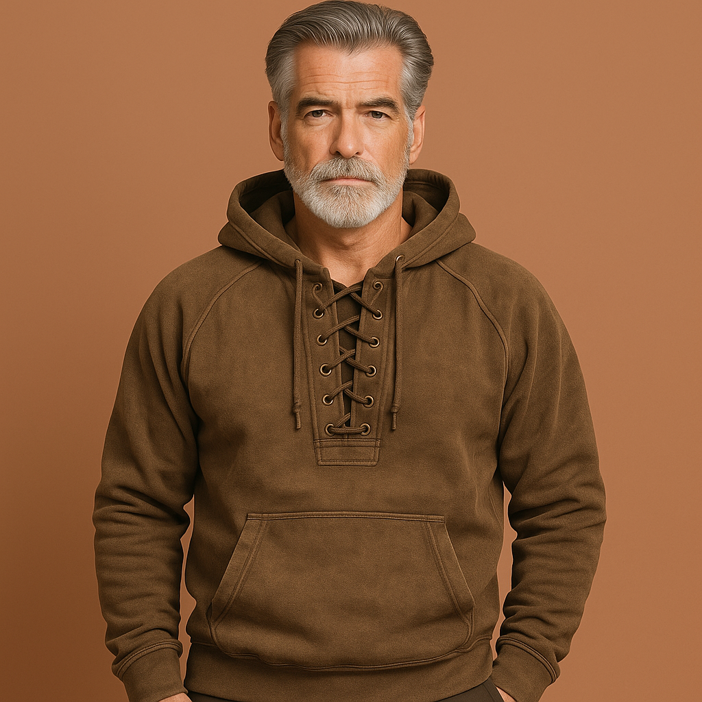 Lorin™ | Tuff hoodie med snörning