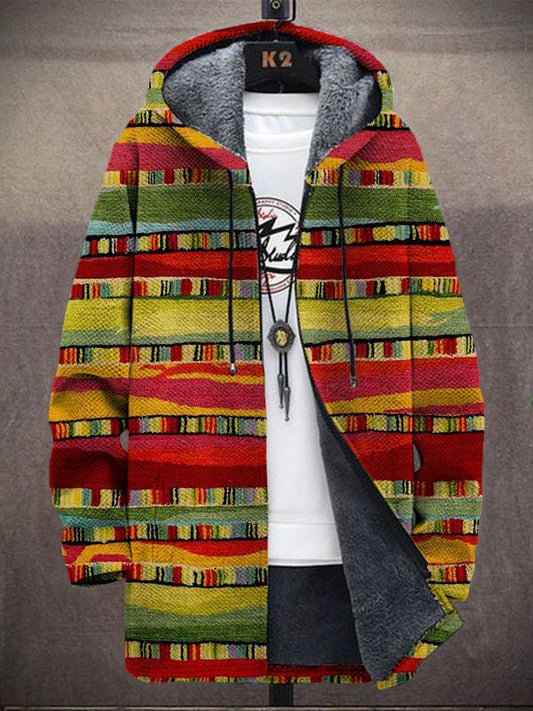 Iluka™ | Lyxig Cardigan med Konstnärlig Inspiration