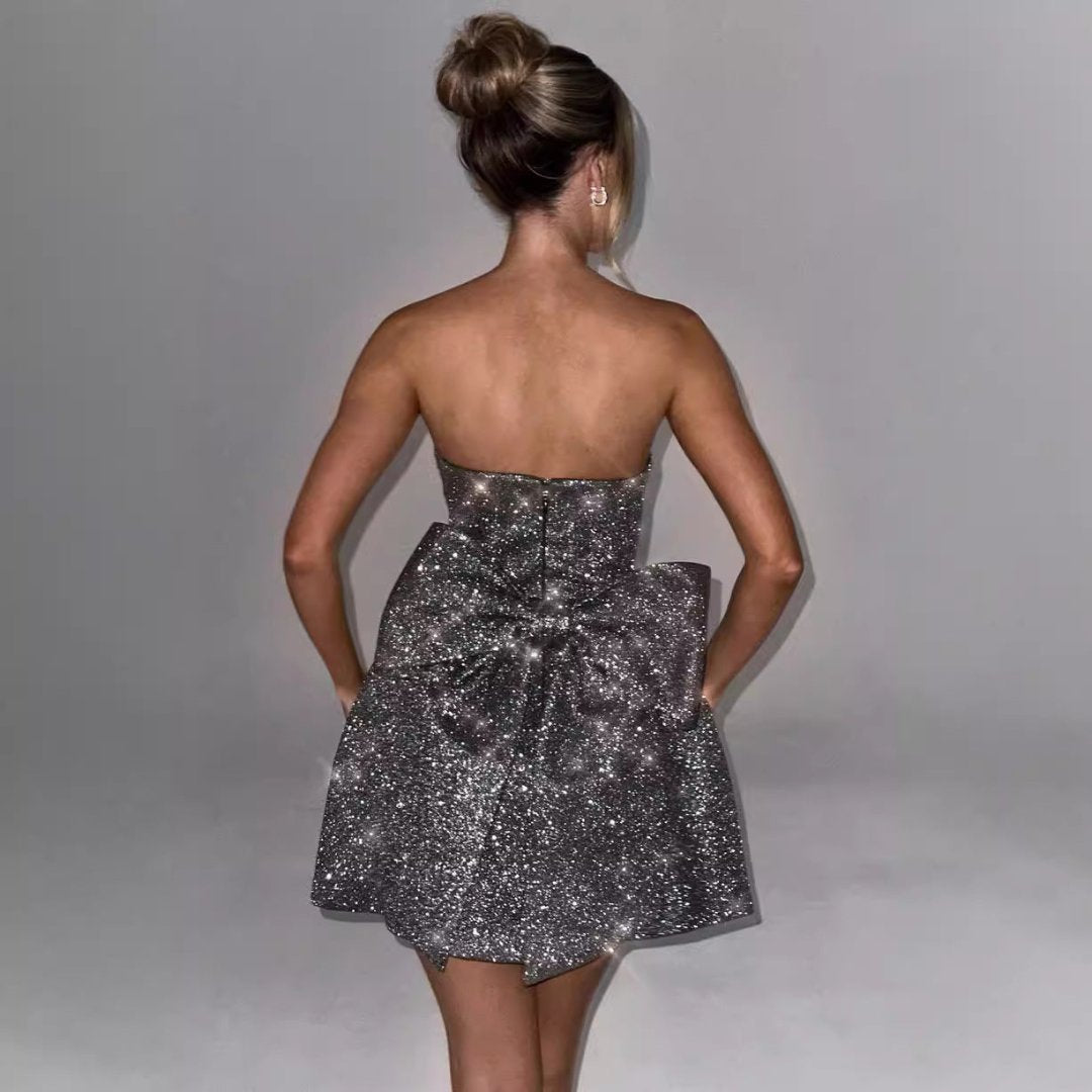 Elvie™ | Stilig paljett cocktailklänning