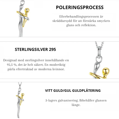 Lior™ | Symboliskt kärleksomfamnande halsband