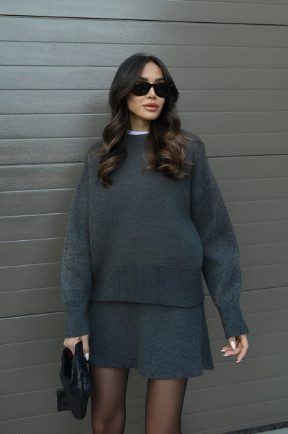 Violett | Stickat set