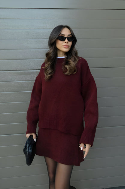 Violett | Stickat set