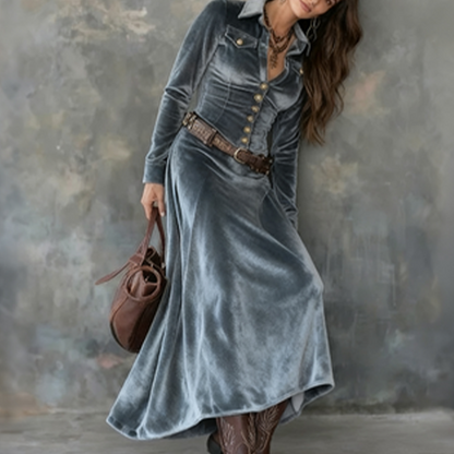 Vena™ | Modern Flowy Maxiklänning